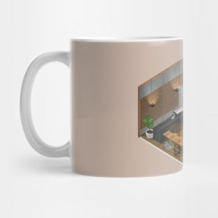 Fabric Iso - Cafe Mug